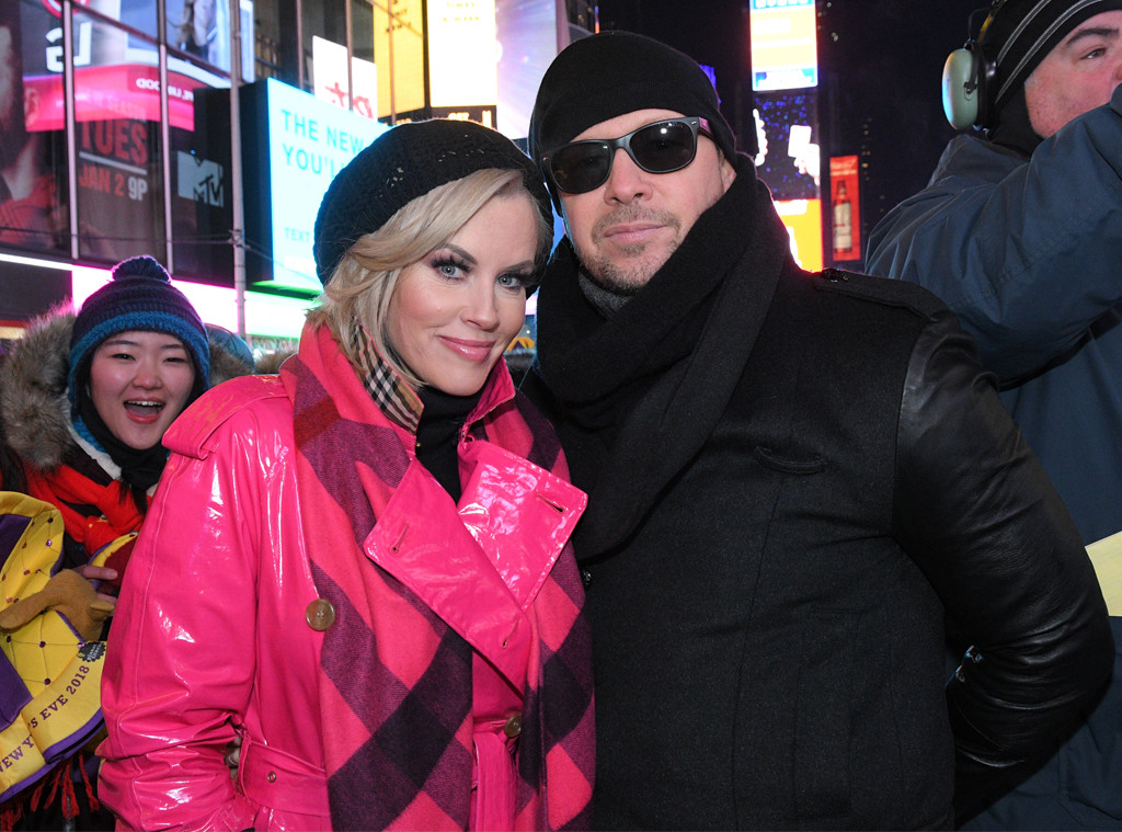 DONNIE WAHLBERG, JENNY MCCARTHY, New Years 2017 DONNIE WAHLBERG, JENNY MCCARTHY, New Years 2017